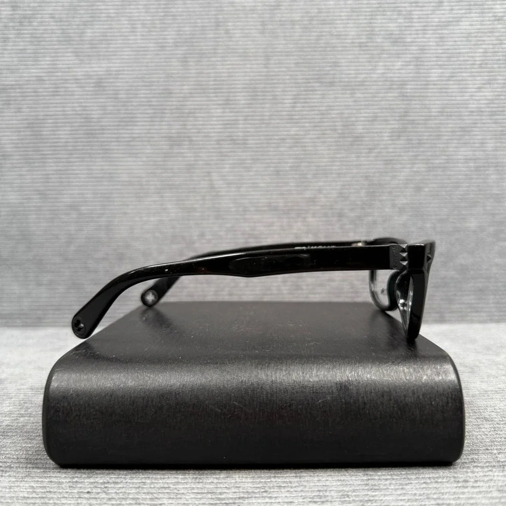 Spy Optic Molly Black Y2k Eyeglasses Frames 52-18-145 Rectangular G10